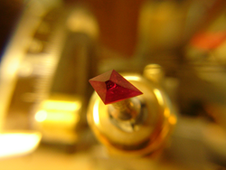 The Ruby is now shaped into a kite shape.