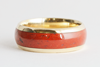 Picture of a ring inlais 360 degrees around the band.