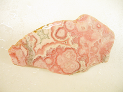 Rhodochrosite rough slab