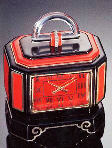 Cartier clock with a Quartz handle on top